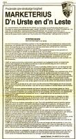 1992 Proclamatie Marketerius D n Urste en d n Leste 1992 Proclamatie Marketerius D n Urste en d n Leste